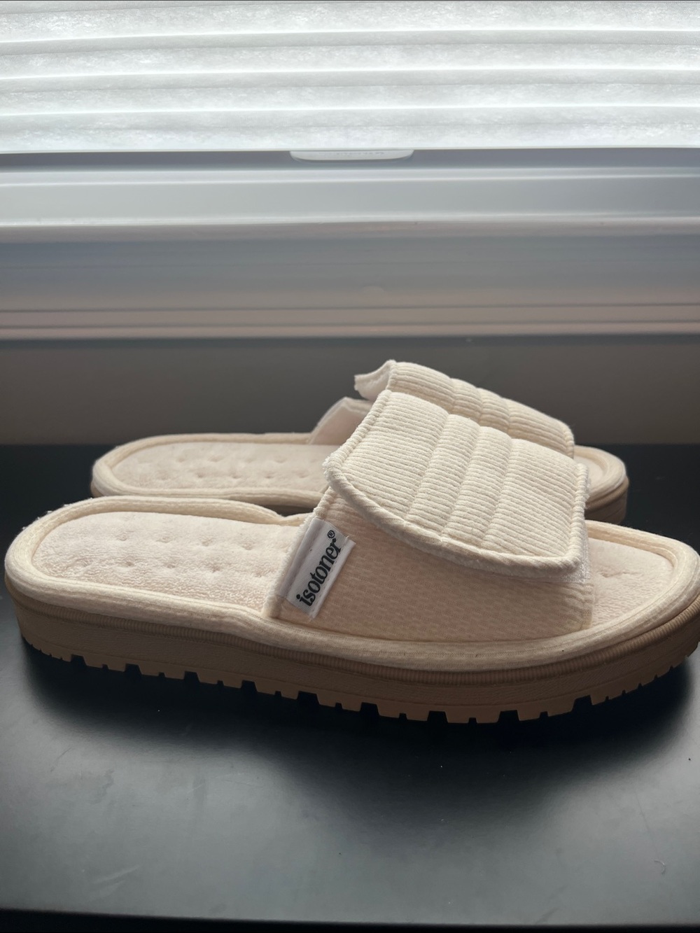 Cozy Cream Slide Slippers